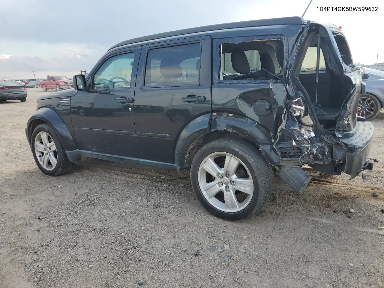 2011 Dodge Nitro Heat VIN: 1D4PT4GK5BW599632 Lot: 66800884