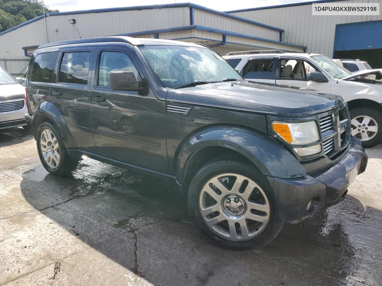 2011 Dodge Nitro Heat VIN: 1D4PU4GKXBW529198 Lot: 68021054