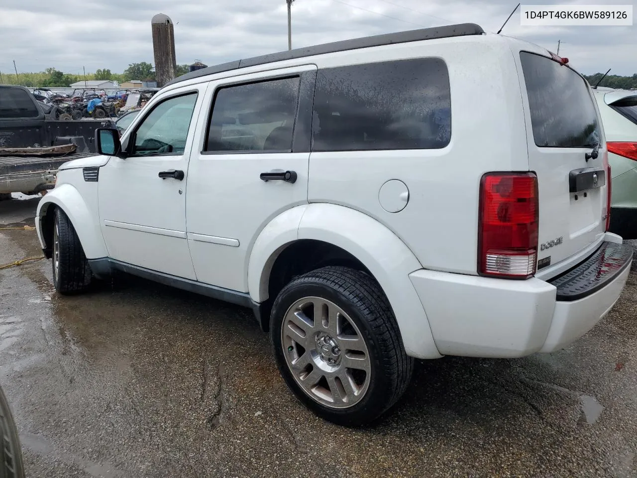 2011 Dodge Nitro Heat VIN: 1D4PT4GK6BW589126 Lot: 68377904