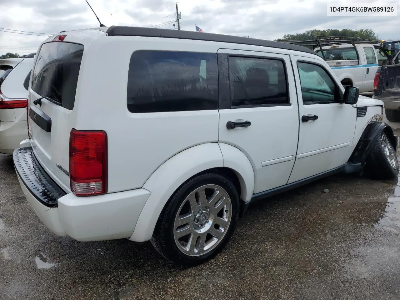 2011 Dodge Nitro Heat VIN: 1D4PT4GK6BW589126 Lot: 68377904