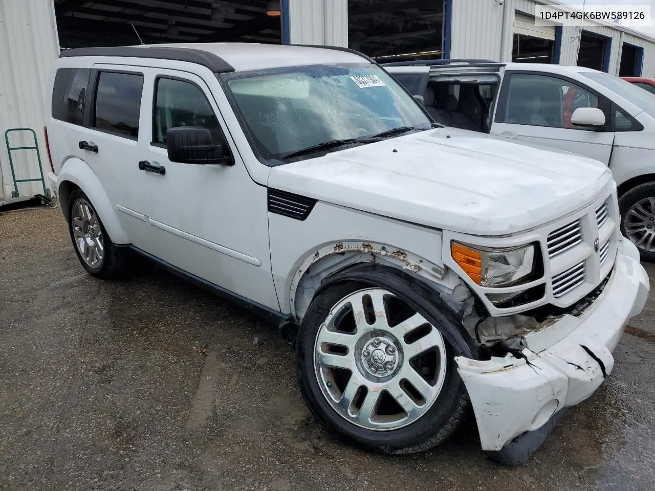 2011 Dodge Nitro Heat VIN: 1D4PT4GK6BW589126 Lot: 68377904