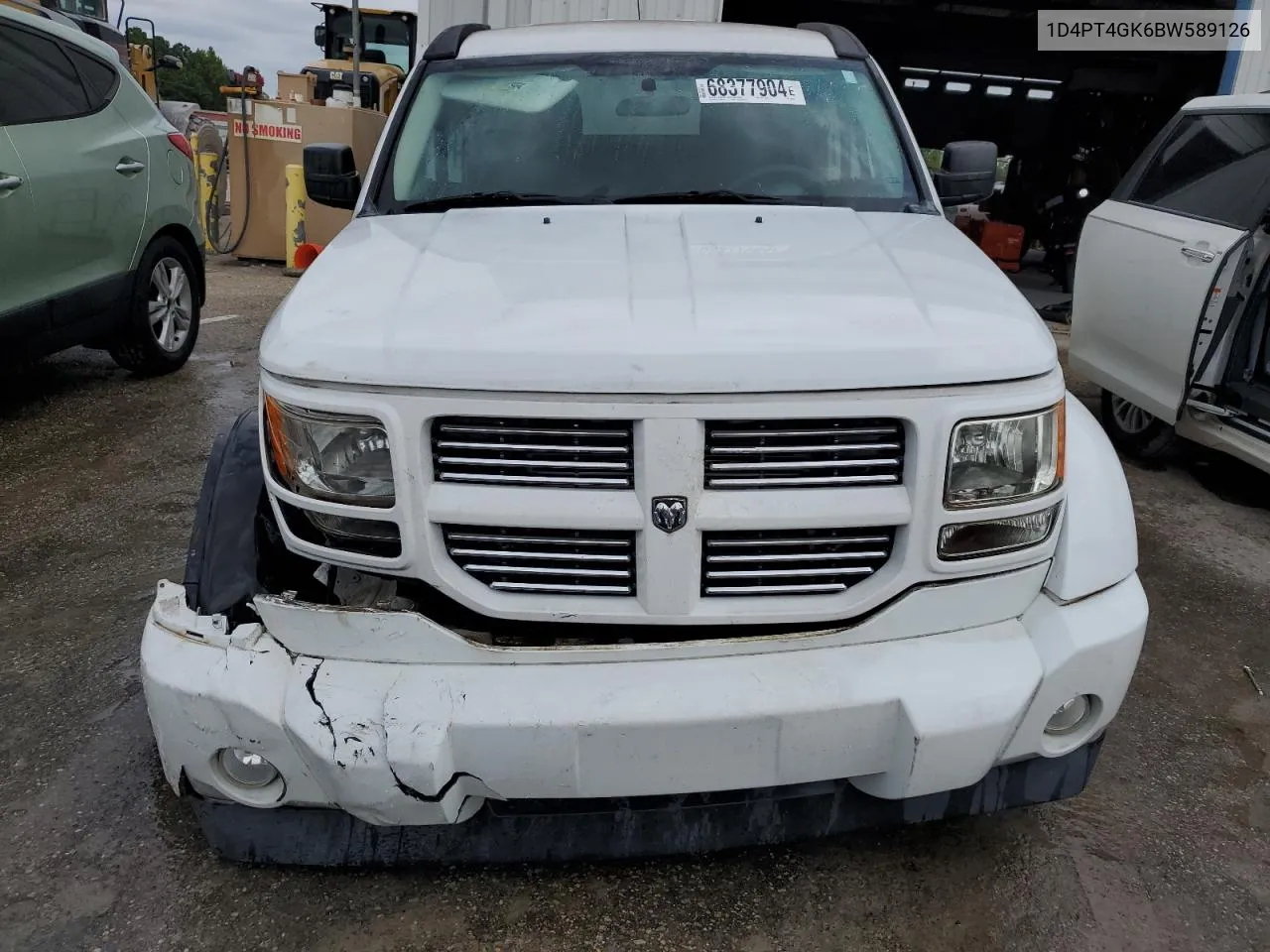 2011 Dodge Nitro Heat VIN: 1D4PT4GK6BW589126 Lot: 68377904