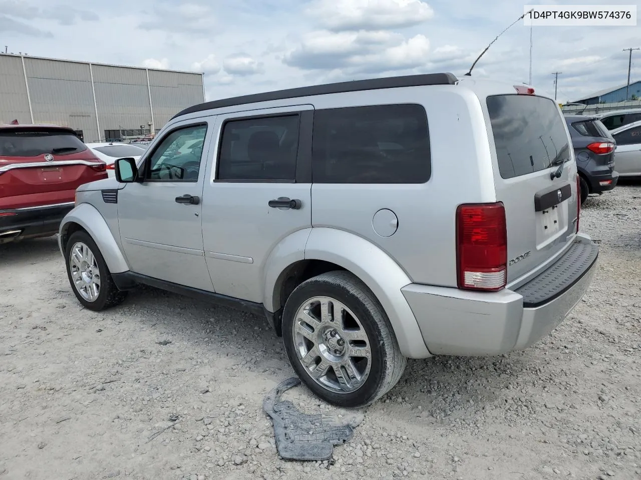 2011 Dodge Nitro Heat VIN: 1D4PT4GK9BW574376 Lot: 69645294