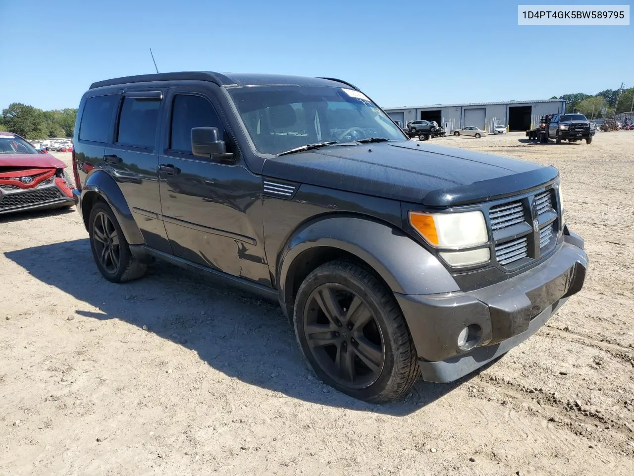 2011 Dodge Nitro Heat VIN: 1D4PT4GK5BW589795 Lot: 70257423