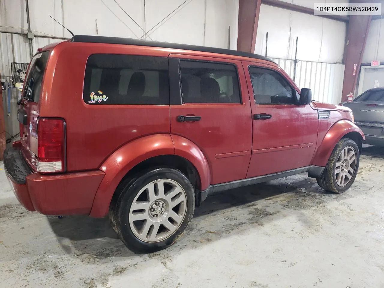 2011 Dodge Nitro Heat VIN: 1D4PT4GK5BW528429 Lot: 70455494