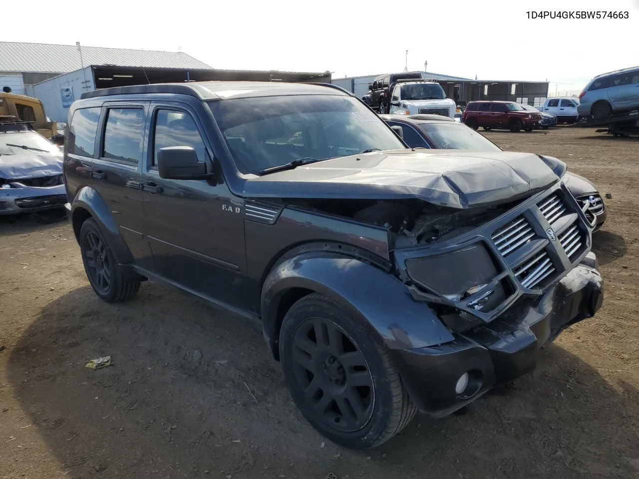 1D4PU4GK5BW574663 2011 Dodge Nitro Heat