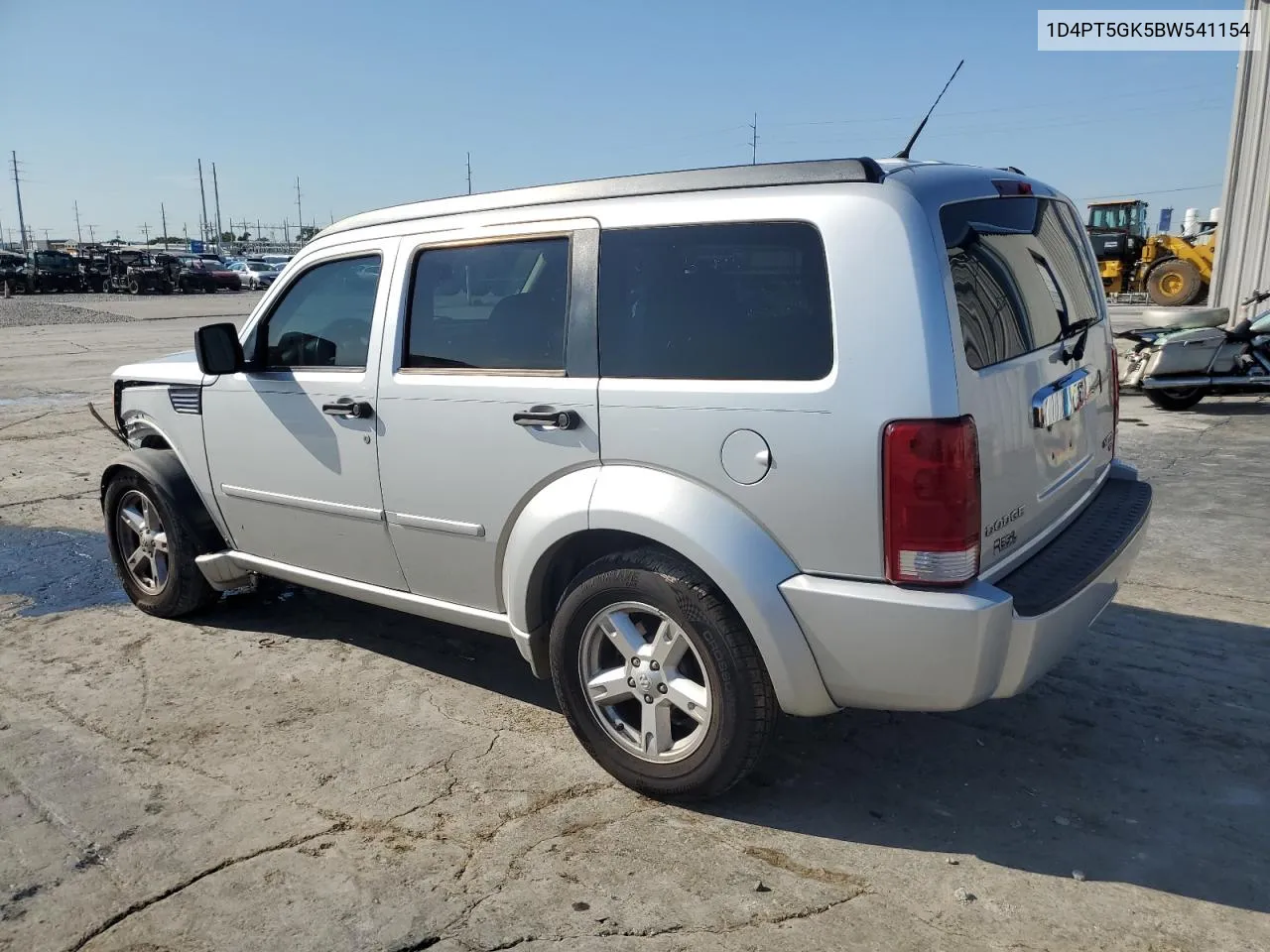 2011 Dodge Nitro Sxt VIN: 1D4PT5GK5BW541154 Lot: 72741154