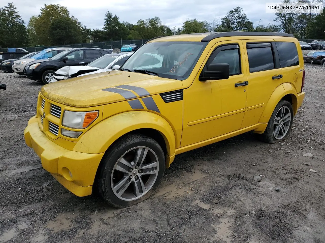 2011 Dodge Nitro Detonator VIN: 1D4PU6GX7BW511961 Lot: 73373604