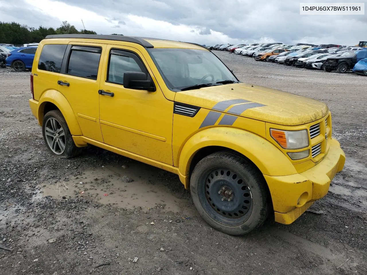 2011 Dodge Nitro Detonator VIN: 1D4PU6GX7BW511961 Lot: 73373604