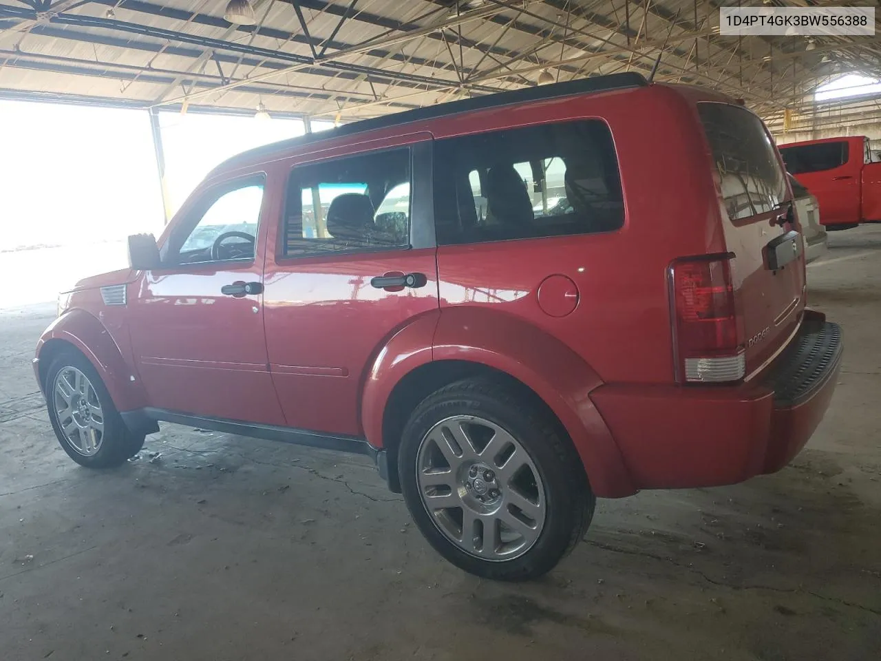 2011 Dodge Nitro Heat VIN: 1D4PT4GK3BW556388 Lot: 73420854