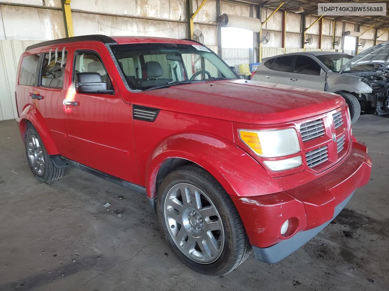 2011 Dodge Nitro Heat VIN: 1D4PT4GK3BW556388 Lot: 73420854