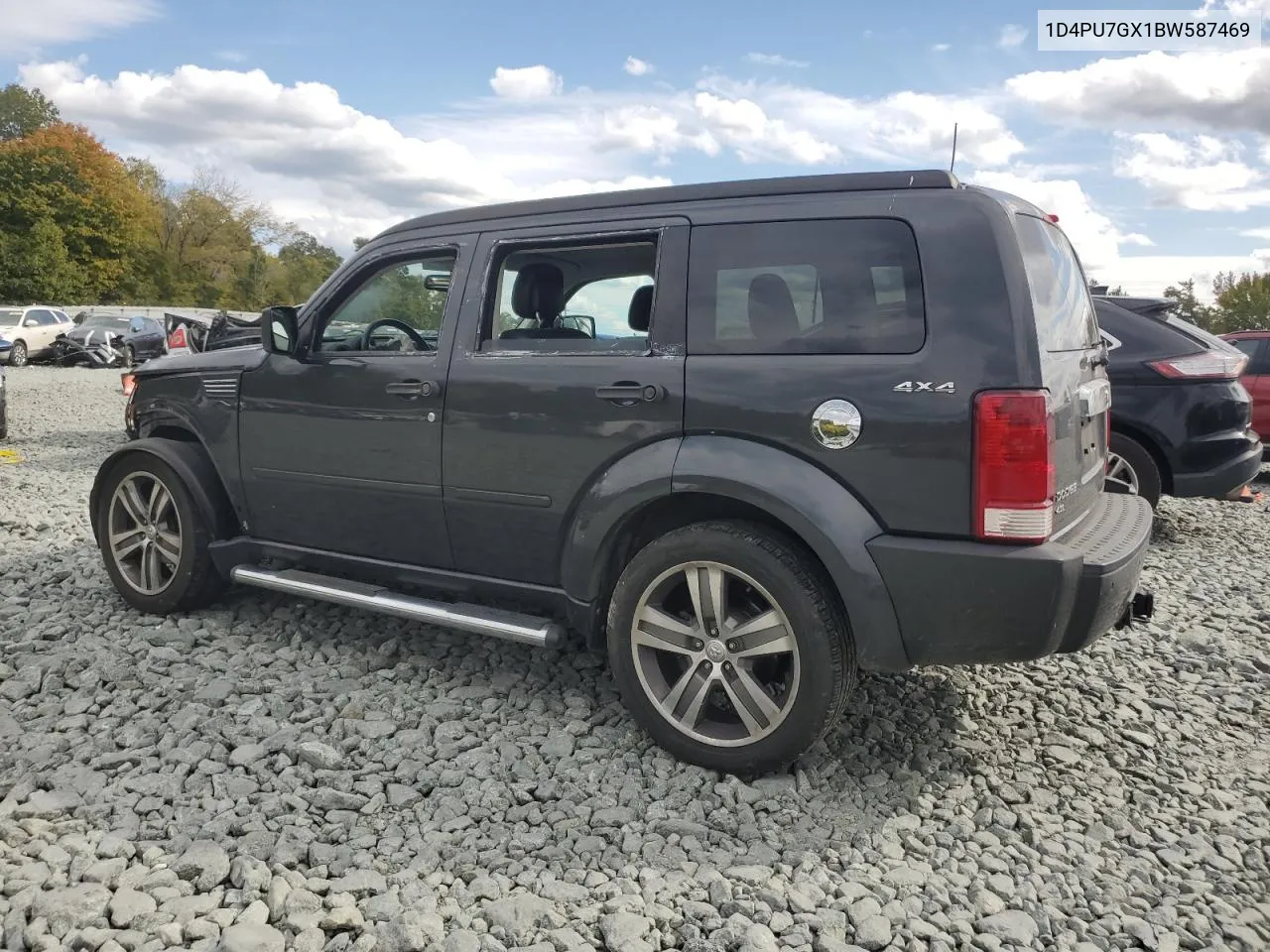 2011 Dodge Nitro Shock VIN: 1D4PU7GX1BW587469 Lot: 75915524