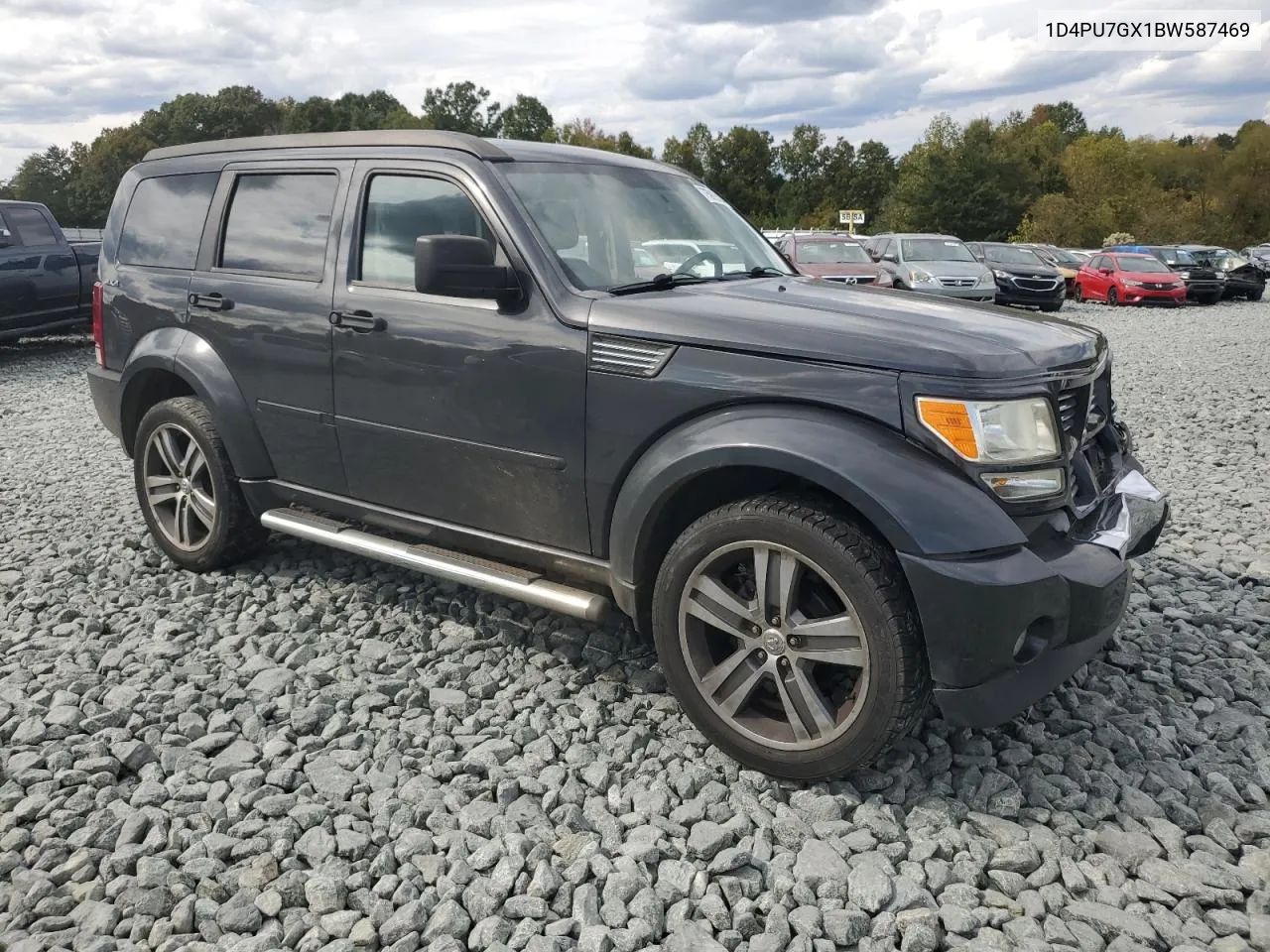 2011 Dodge Nitro Shock VIN: 1D4PU7GX1BW587469 Lot: 75915524