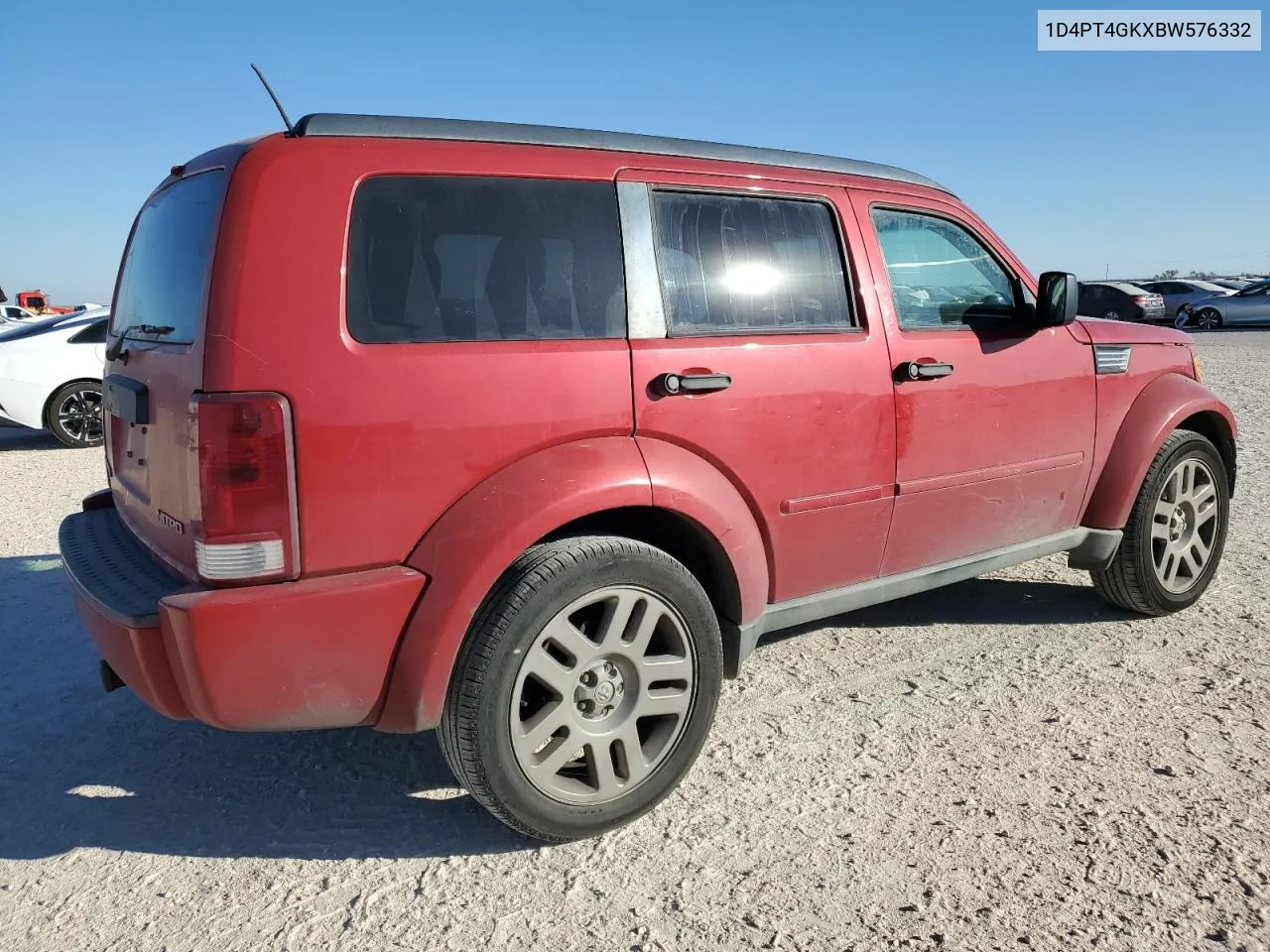 2011 Dodge Nitro Heat VIN: 1D4PT4GKXBW576332 Lot: 77649384