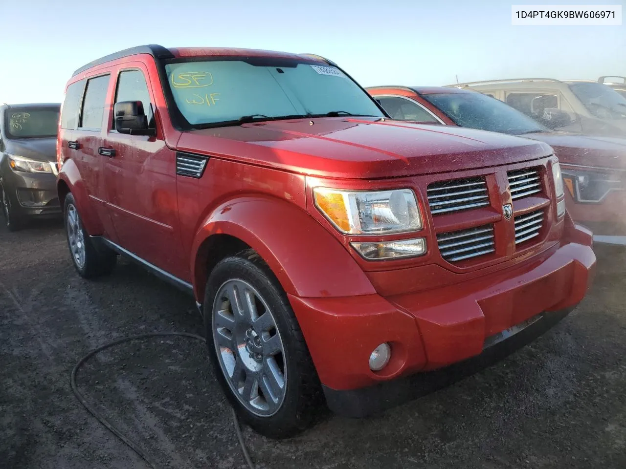 2011 Dodge Nitro Heat VIN: 1D4PT4GK9BW606971 Lot: 78386584