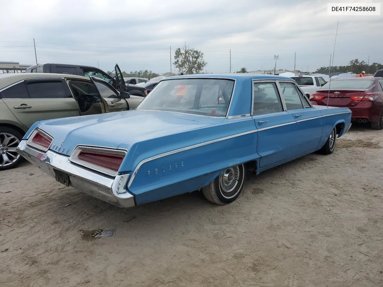 1967 Dodge Polara VIN: DE41F74258608 Lot: 76541534