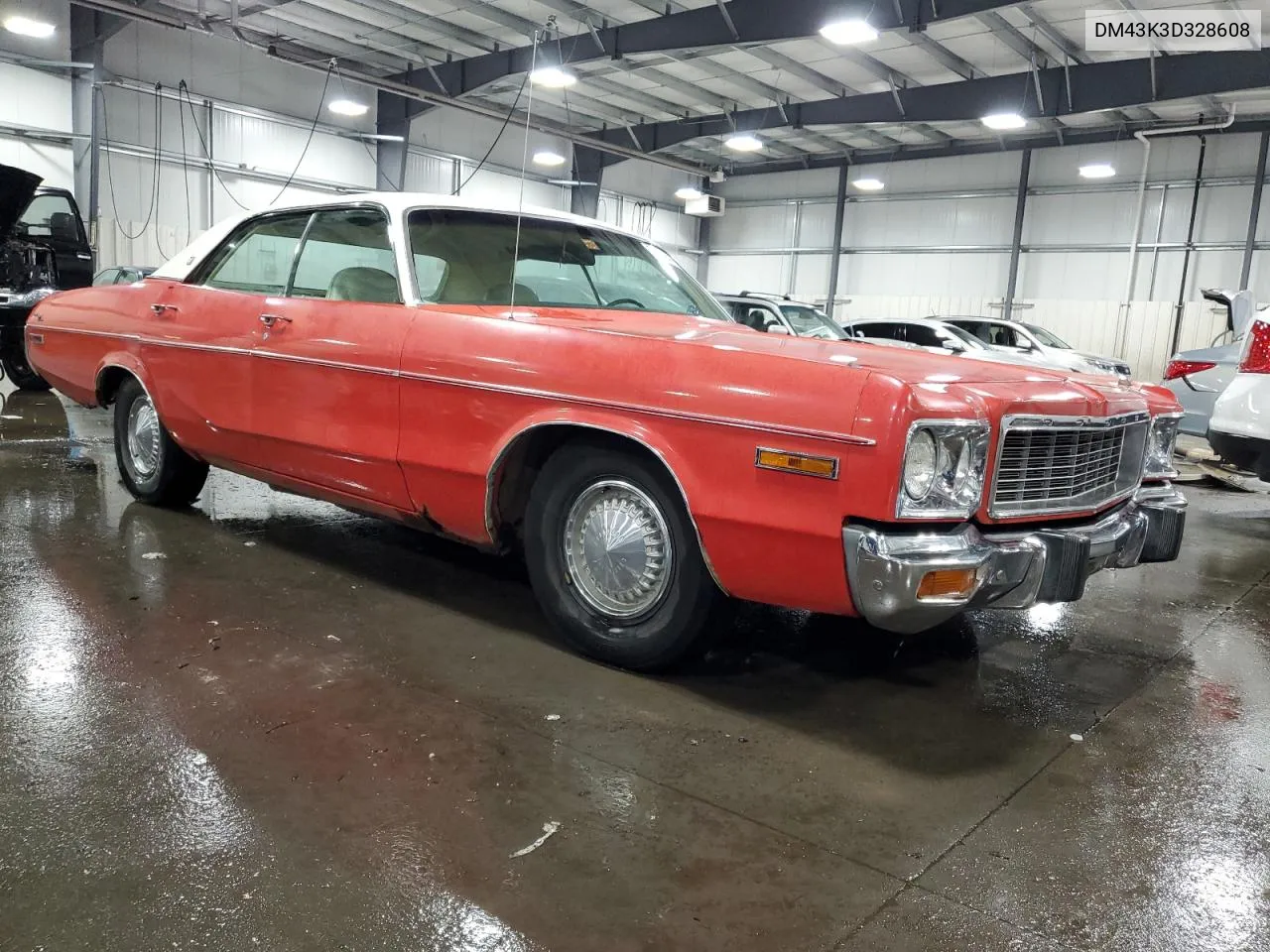 1973 Dodge Polara VIN: DM43K3D328608 Lot: 72514944