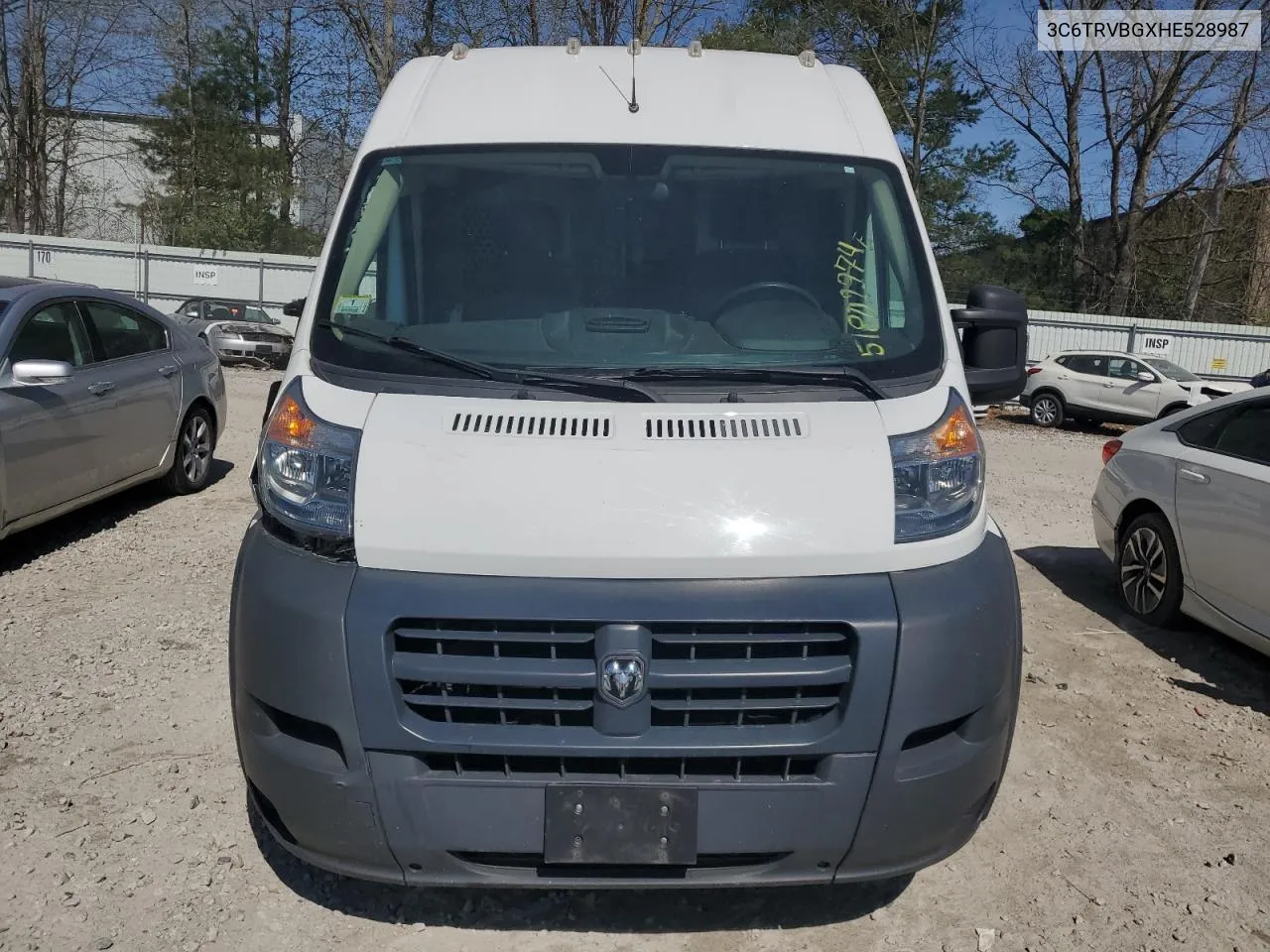 3C6TRVBGXHE528987 2017 Ram Promaster 1500 1500 High