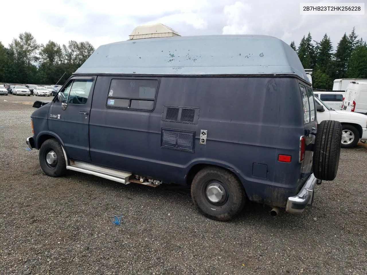 1987 Dodge Ram Van B250 VIN: 2B7HB23T2HK256228 Lot: 68368304