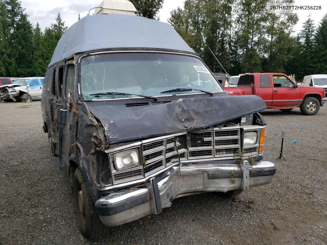 1987 Dodge Ram Van B250 VIN: 2B7HB23T2HK256228 Lot: 68368304