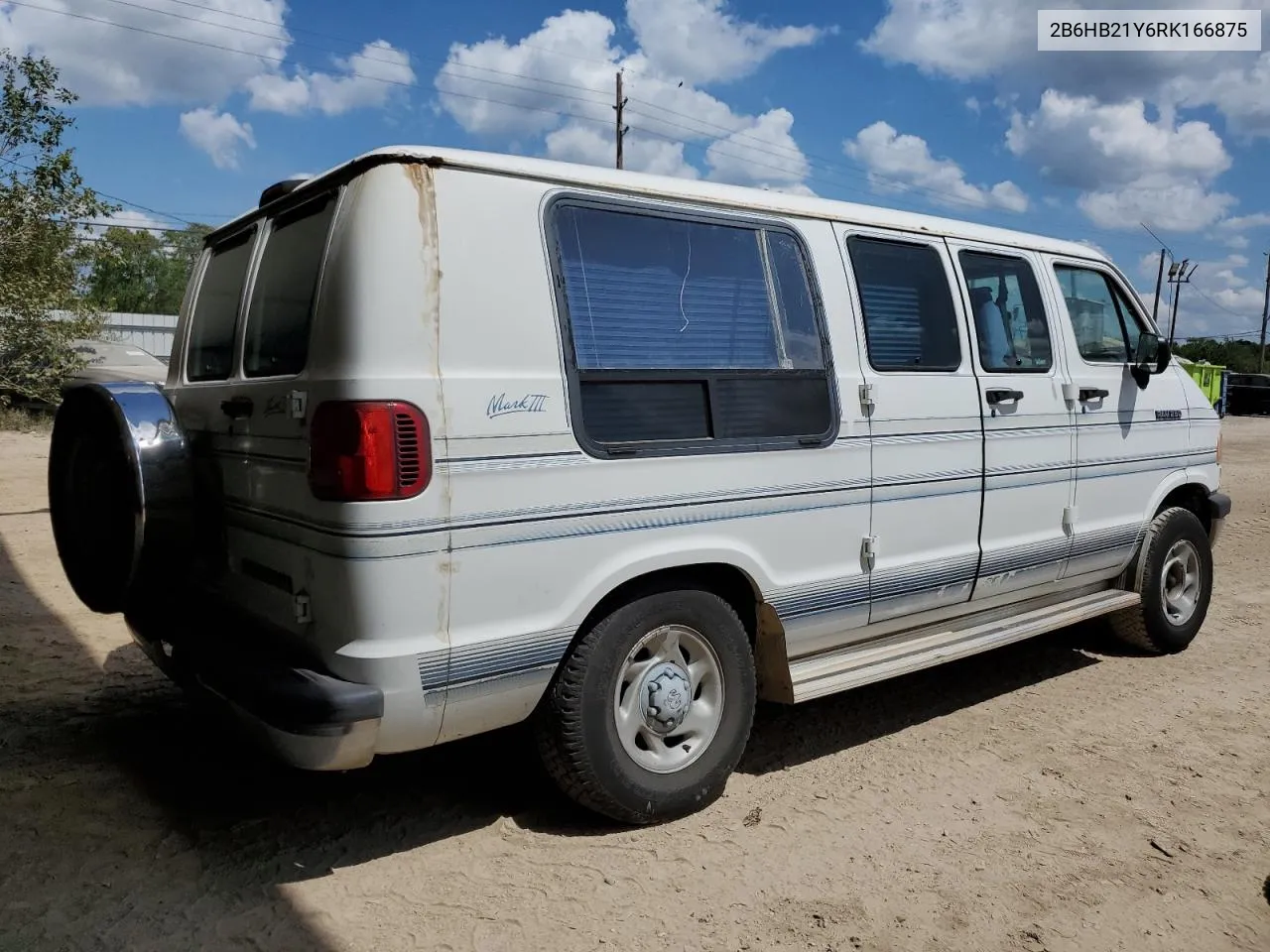 2B6HB21Y6RK166875 1994 Dodge Ram Van B250