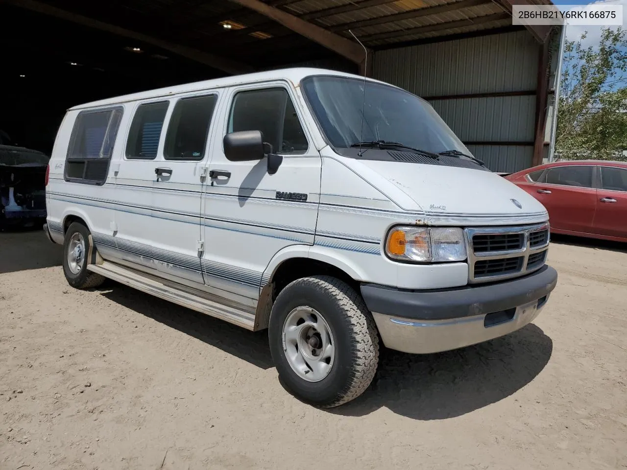 2B6HB21Y6RK166875 1994 Dodge Ram Van B250