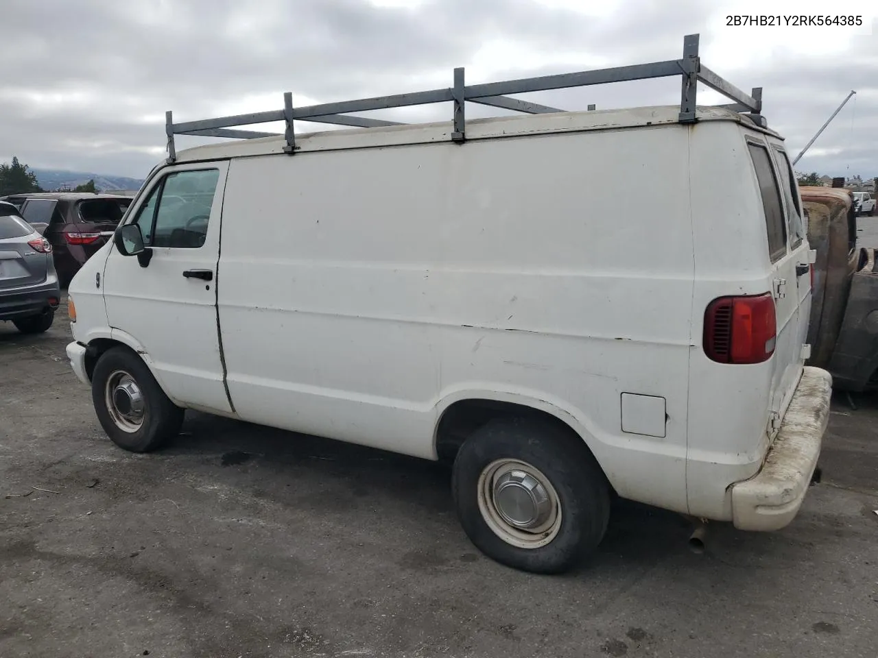 1994 Dodge Ram Van B250 VIN: 2B7HB21Y2RK564385 Lot: 72143624