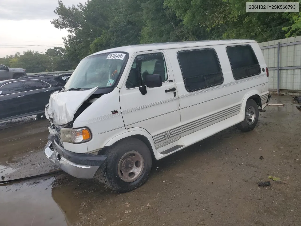 2B6HB21Y2SK566793 1995 Dodge Ram Van B2500