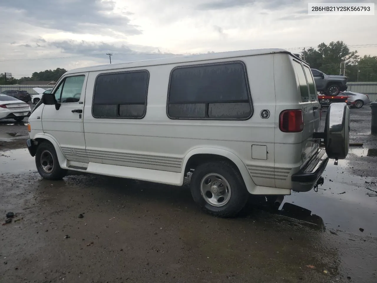 1995 Dodge Ram Van B2500 VIN: 2B6HB21Y2SK566793 Lot: 68108494