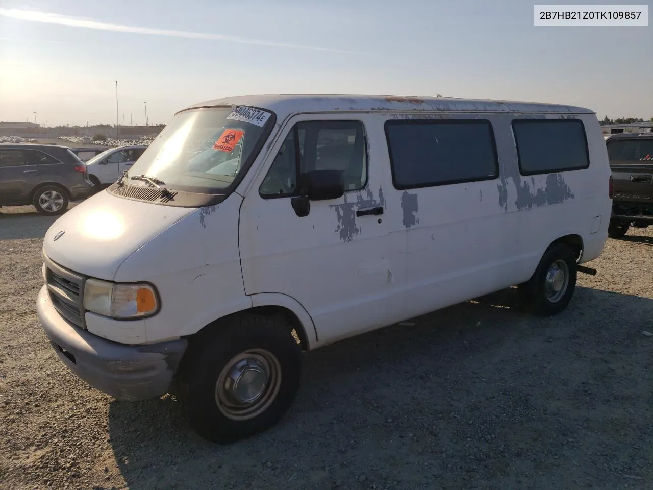 1996 Dodge Ram Van B2500 VIN: 2B7HB21Z0TK109857 Lot: 59446374