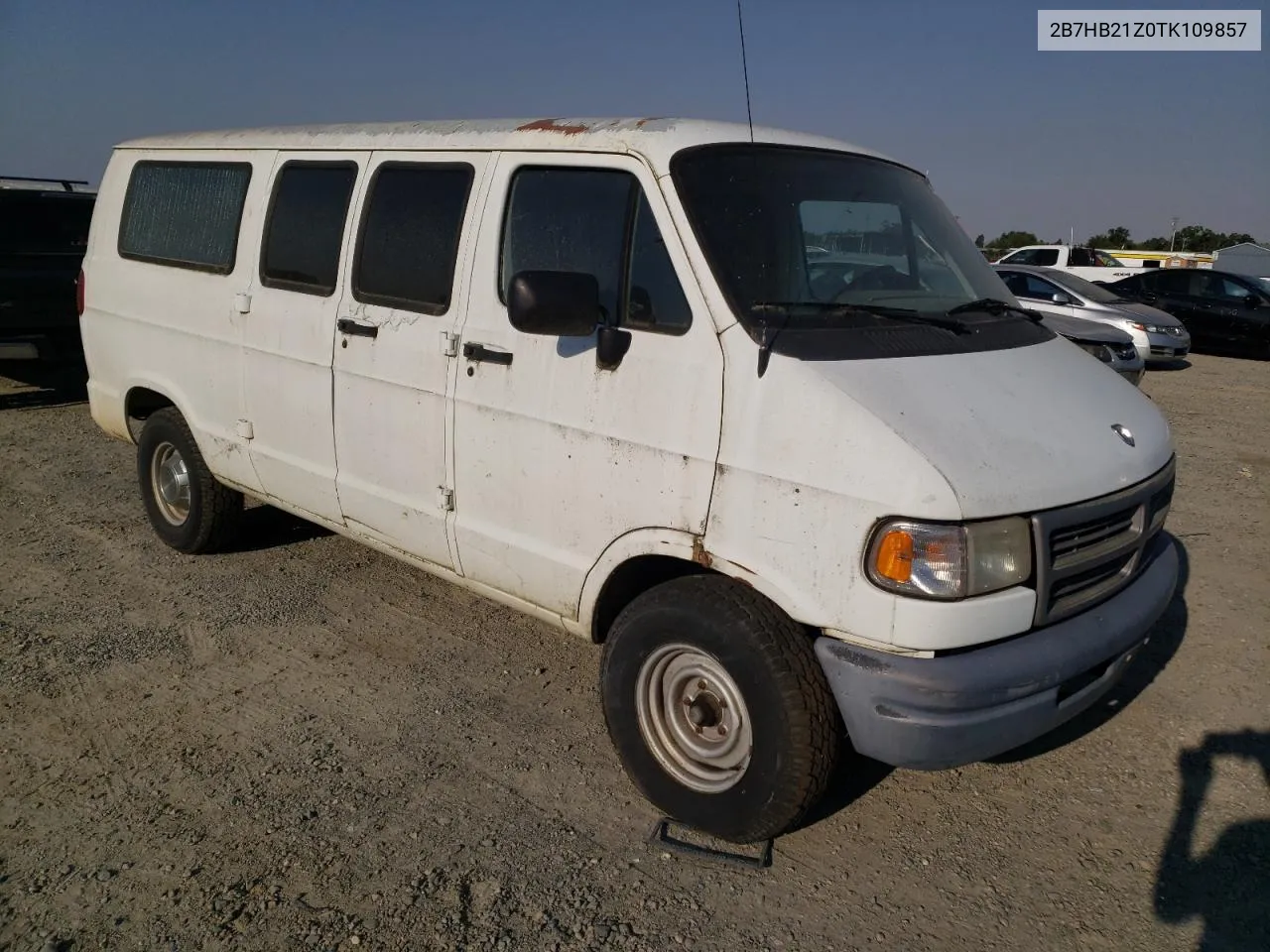 1996 Dodge Ram Van B2500 VIN: 2B7HB21Z0TK109857 Lot: 59446374