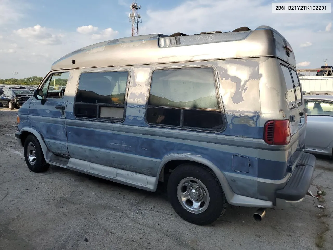 1996 Dodge Ram Van B2500 VIN: 2B6HB21Y2TK102291 Lot: 70014294