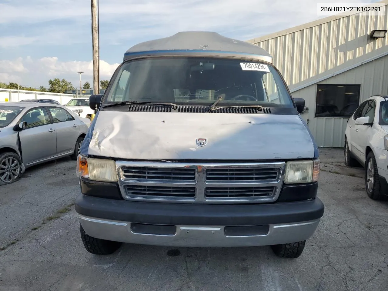 1996 Dodge Ram Van B2500 VIN: 2B6HB21Y2TK102291 Lot: 70014294