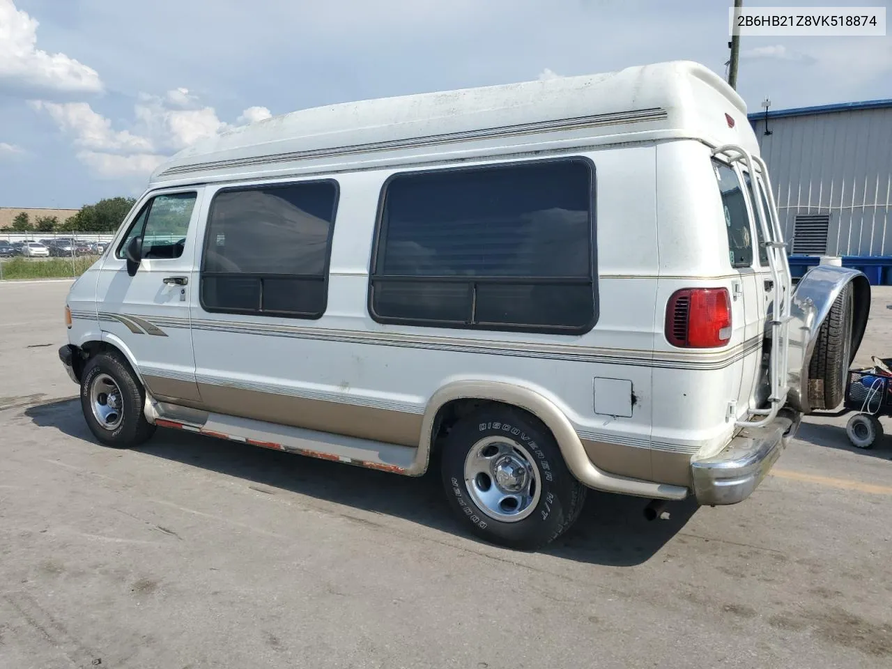 1997 Dodge Ram Van B2500 VIN: 2B6HB21Z8VK518874 Lot: 72779994