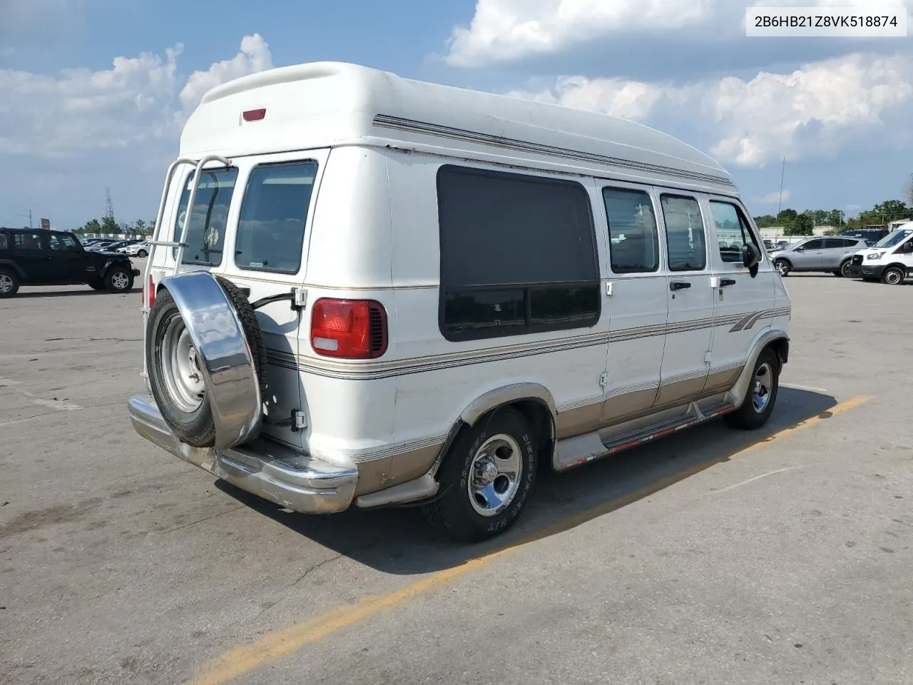 1997 Dodge Ram Van B2500 VIN: 2B6HB21Z8VK518874 Lot: 72779994