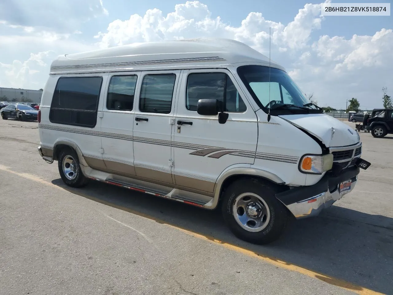 1997 Dodge Ram Van B2500 VIN: 2B6HB21Z8VK518874 Lot: 72779994