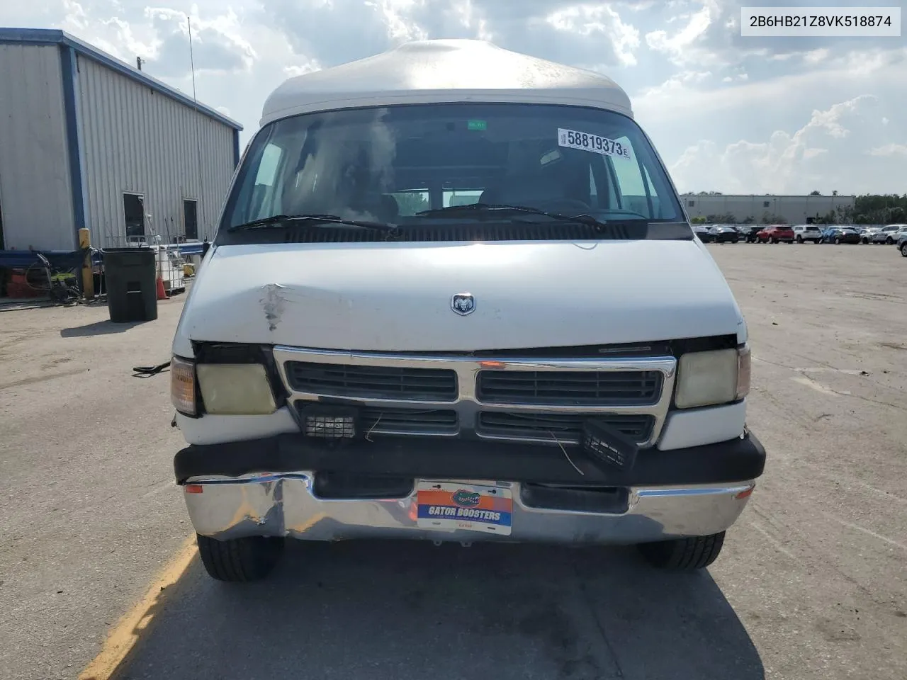 1997 Dodge Ram Van B2500 VIN: 2B6HB21Z8VK518874 Lot: 72779994