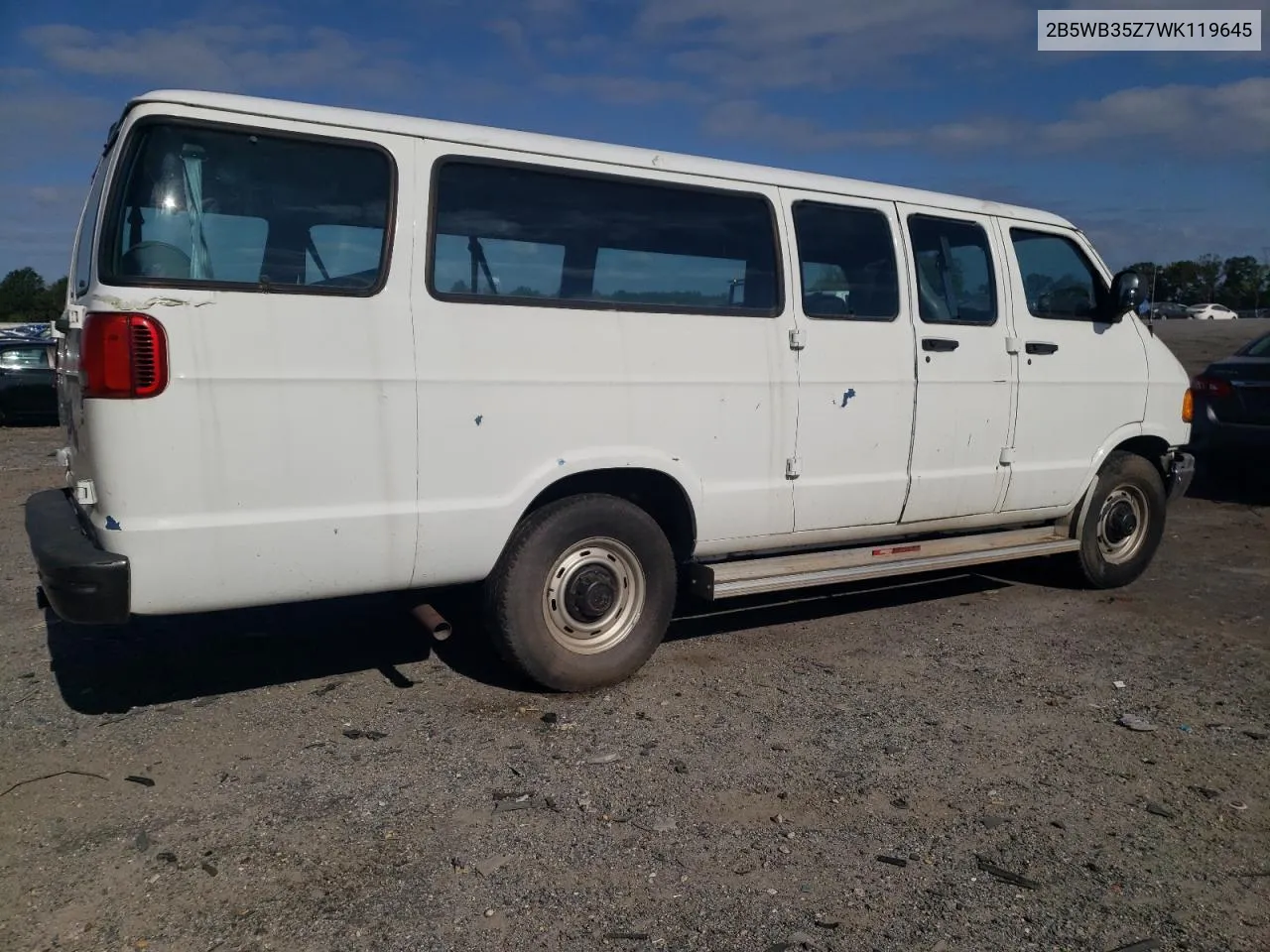 2B5WB35Z7WK119645 1998 Dodge Ram Wagon B3500