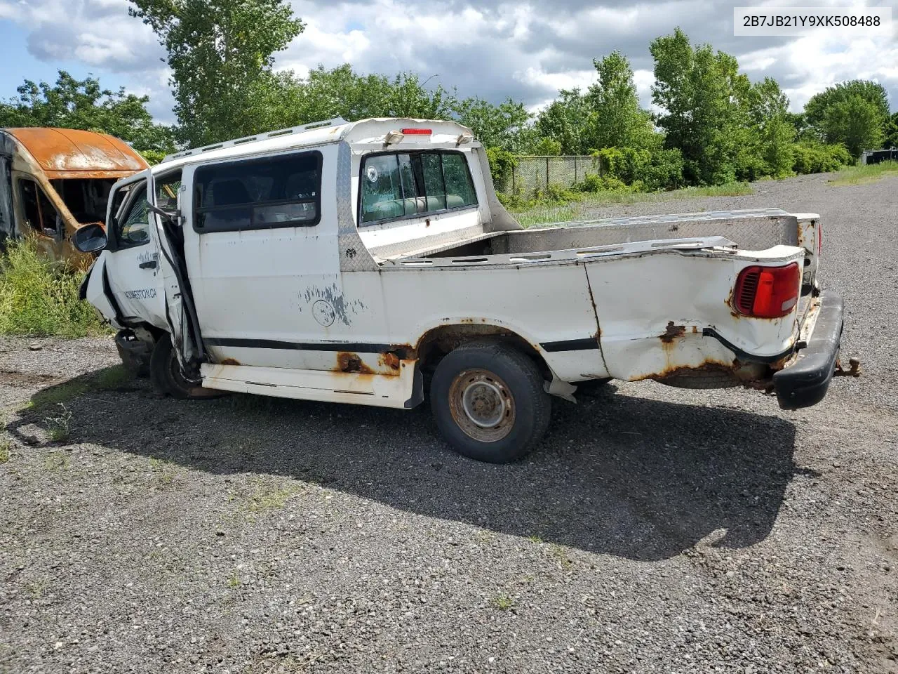 1999 Dodge Ram Van B2500 VIN: 2B7JB21Y9XK508488 Lot: 64641814