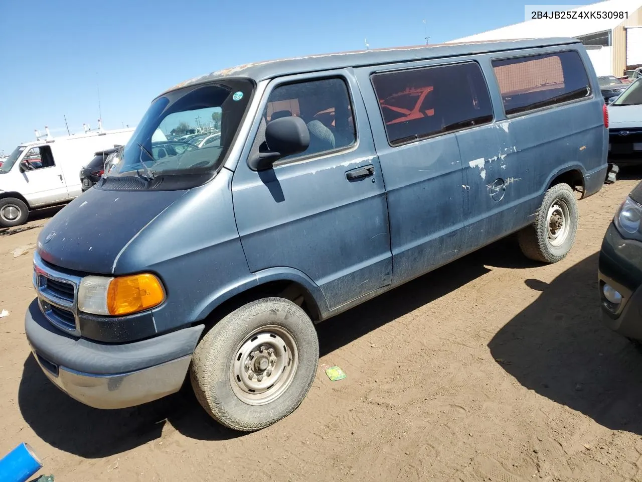 1999 Dodge Ram Wagon B2500 VIN: 2B4JB25Z4XK530981 Lot: 71840034