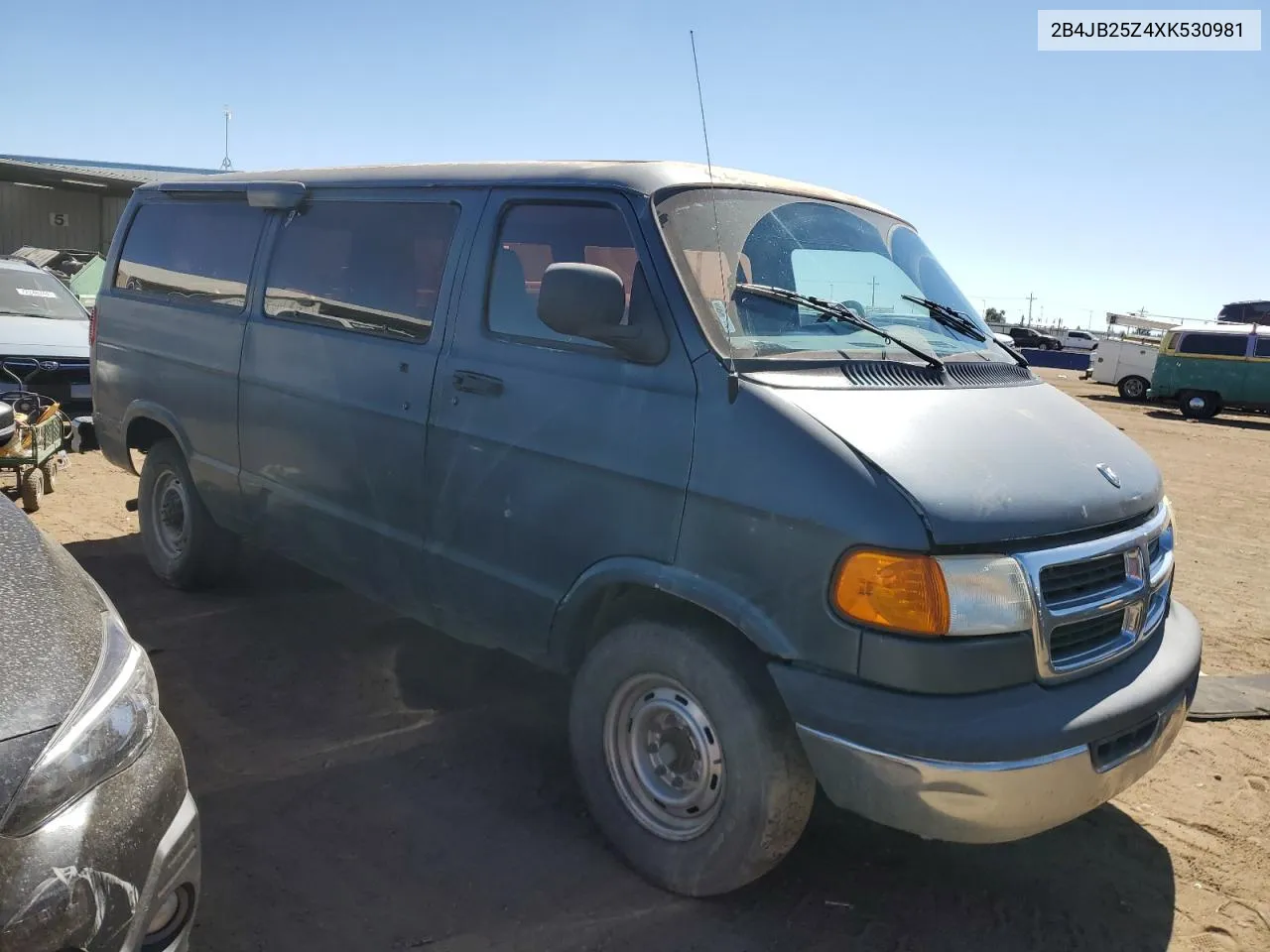 1999 Dodge Ram Wagon B2500 VIN: 2B4JB25Z4XK530981 Lot: 71840034