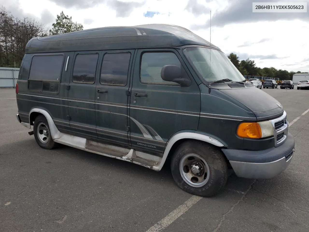 1999 Dodge Ram Van B1500 VIN: 2B6HB11Y0XK505623 Lot: 71873994