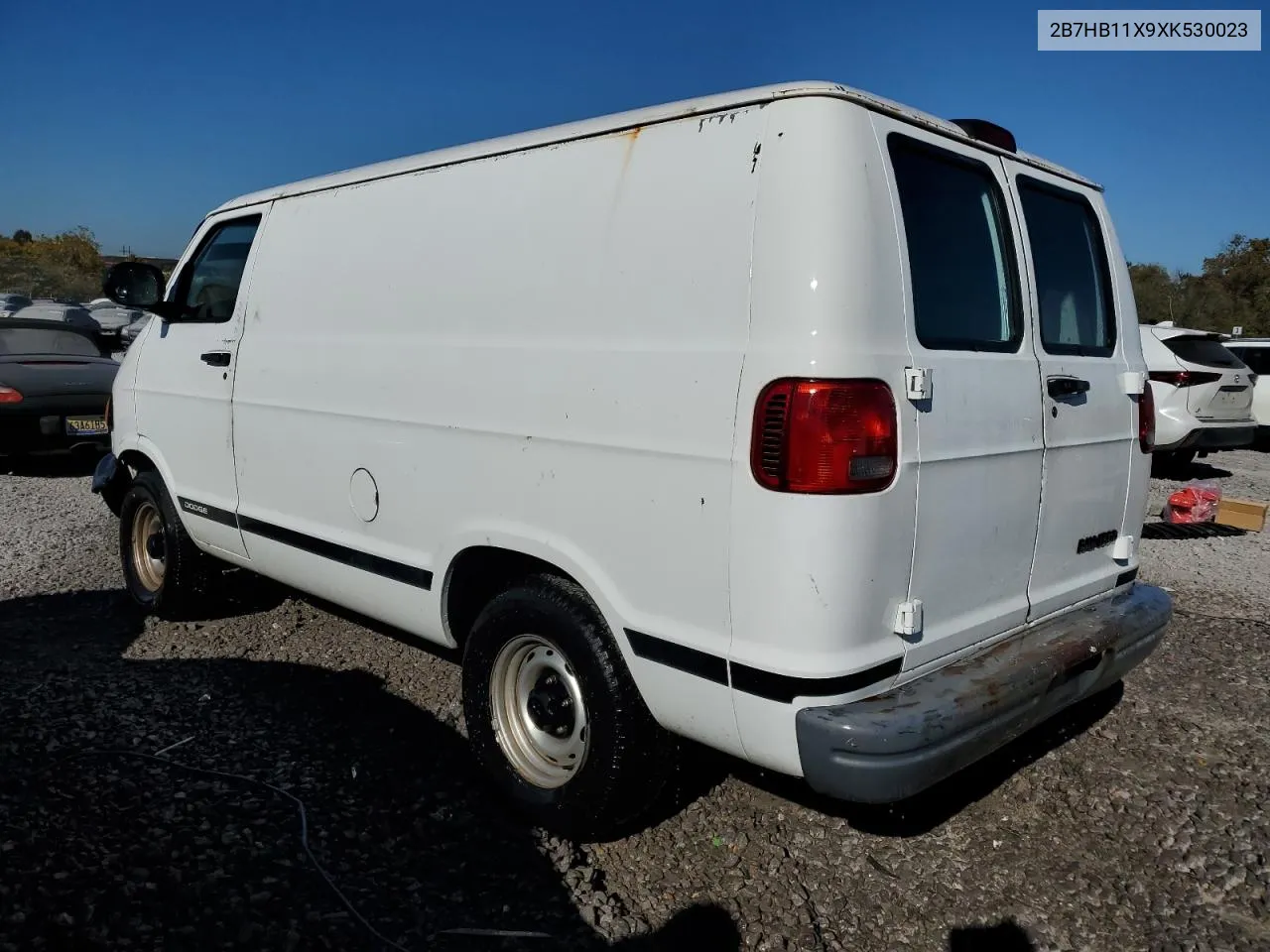 1999 Dodge Ram Van B1500 VIN: 2B7HB11X9XK530023 Lot: 76975974