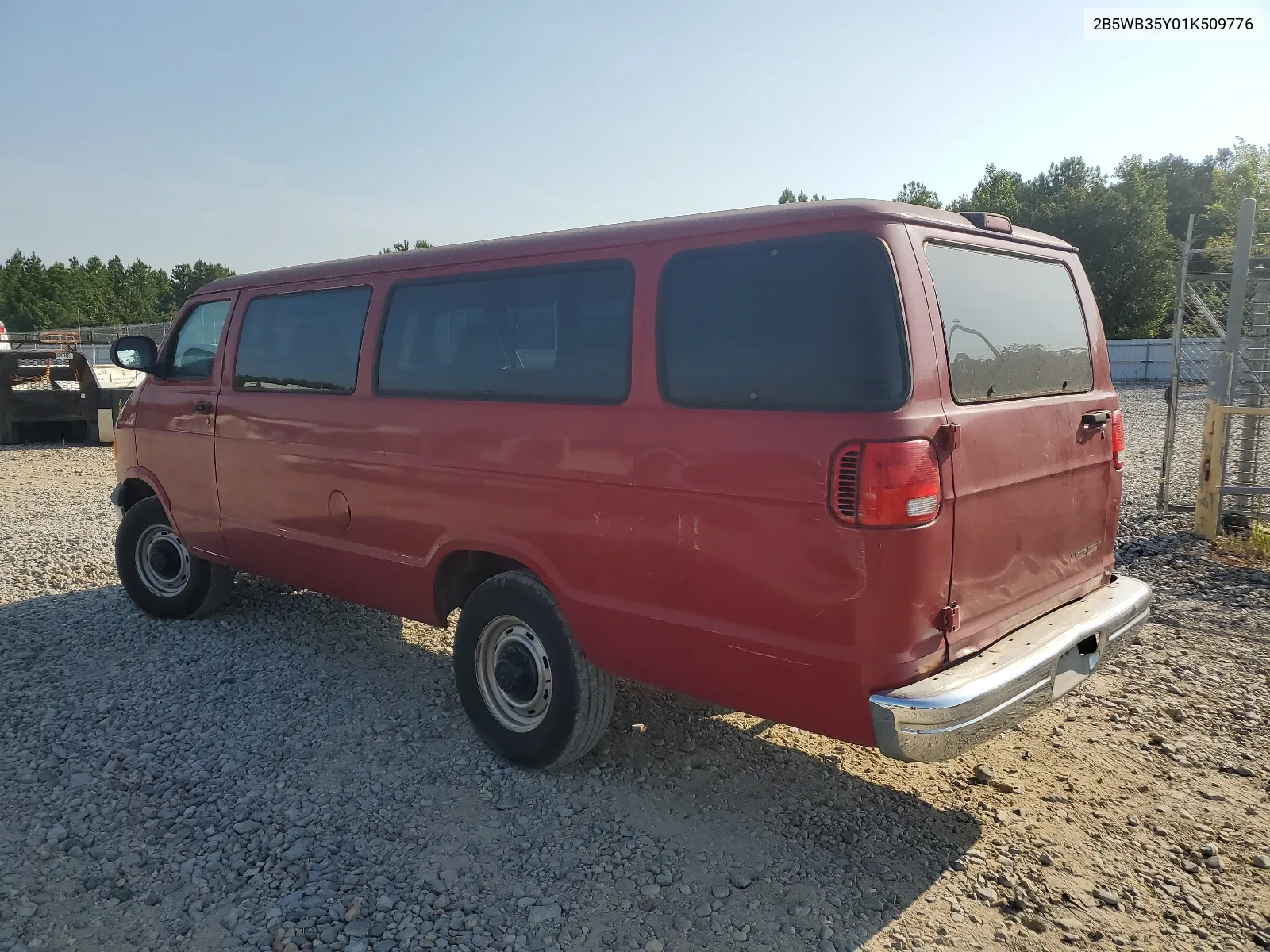 2B5WB35Y01K509776 2001 Dodge Ram Wagon B3500