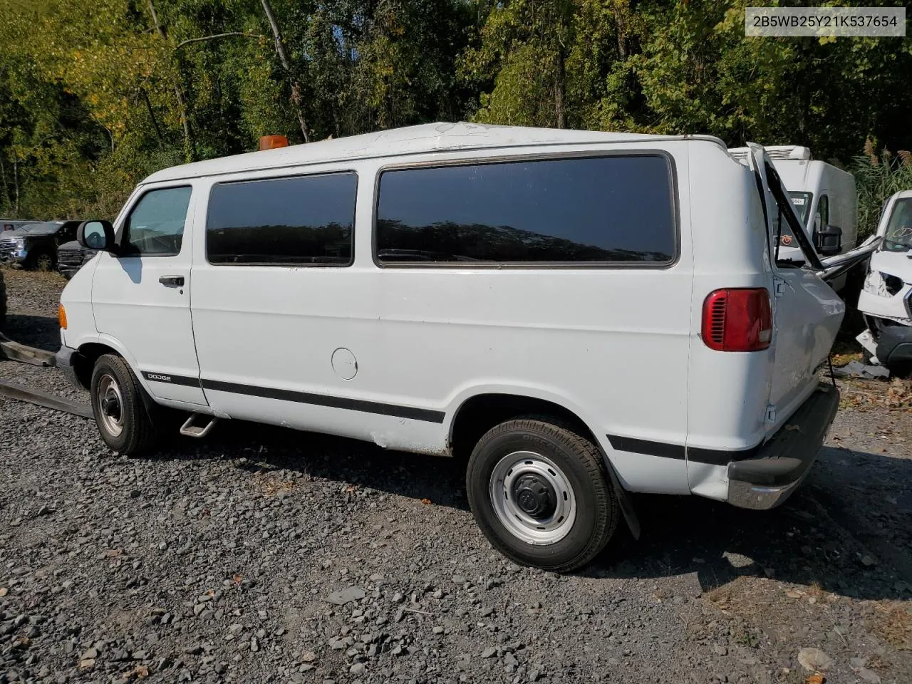 2001 Dodge Ram Wagon B2500 VIN: 2B5WB25Y21K537654 Lot: 70229484