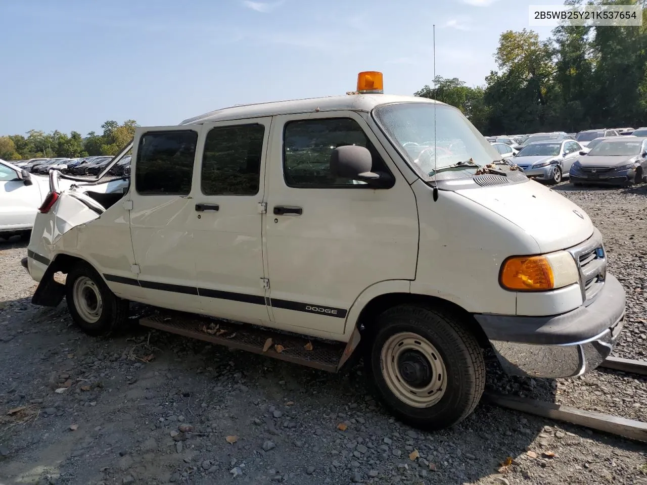 2B5WB25Y21K537654 2001 Dodge Ram Wagon B2500