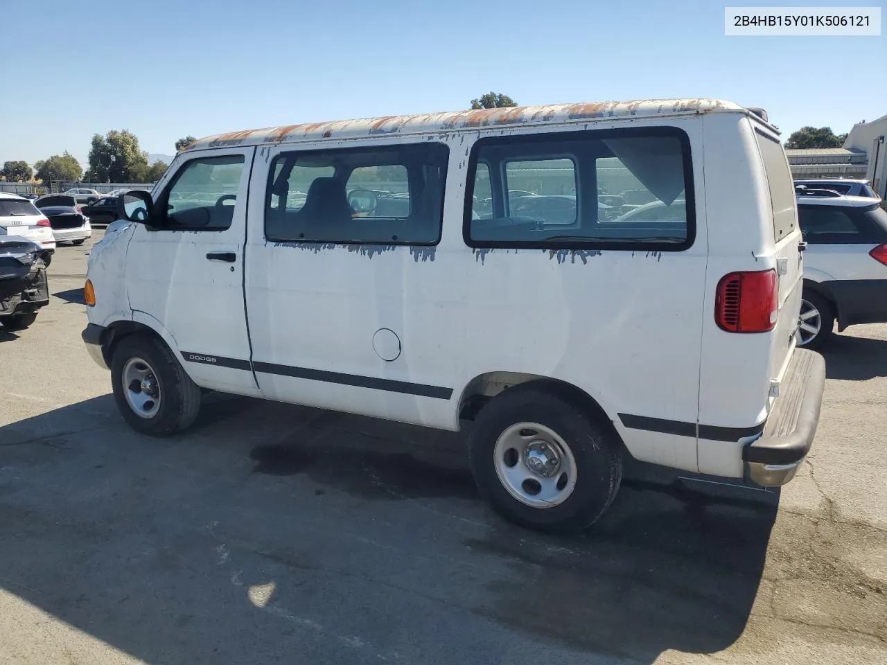 2001 Dodge Ram Wagon B1500 VIN: 2B4HB15Y01K506121 Lot: 72481824