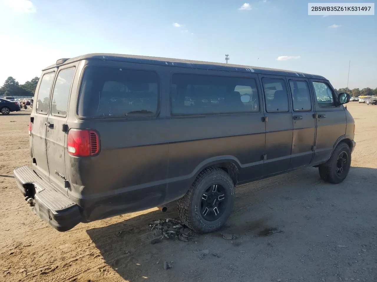 2B5WB35Z61K531497 2001 Dodge Ram Wagon B3500