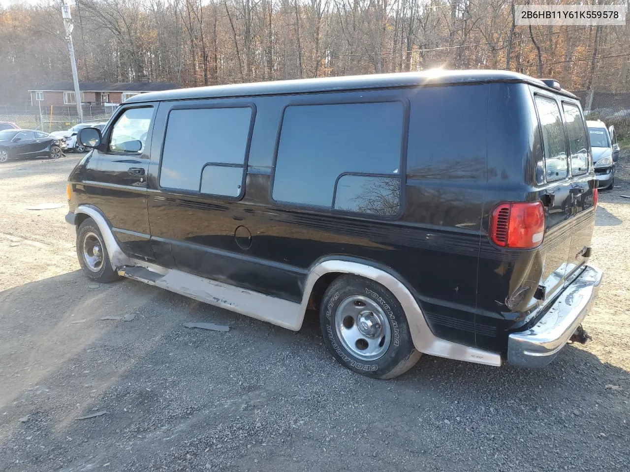 2001 Dodge Ram Van B1500 VIN: 2B6HB11Y61K559578 Lot: 80855094