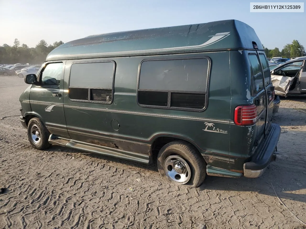 2B6HB11Y12K125389 2002 Dodge Ram Van B1500